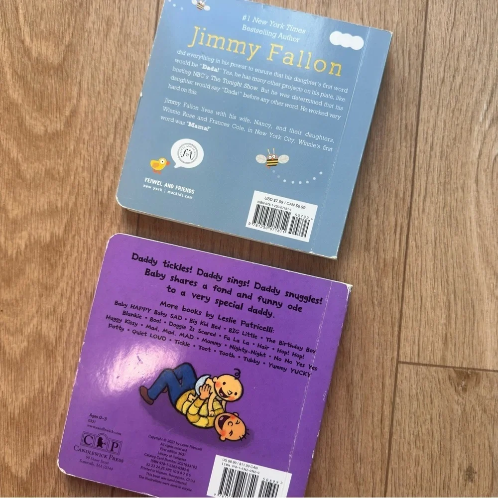 Set of Two Dad Board Books for Kids, Jimmy Fallon